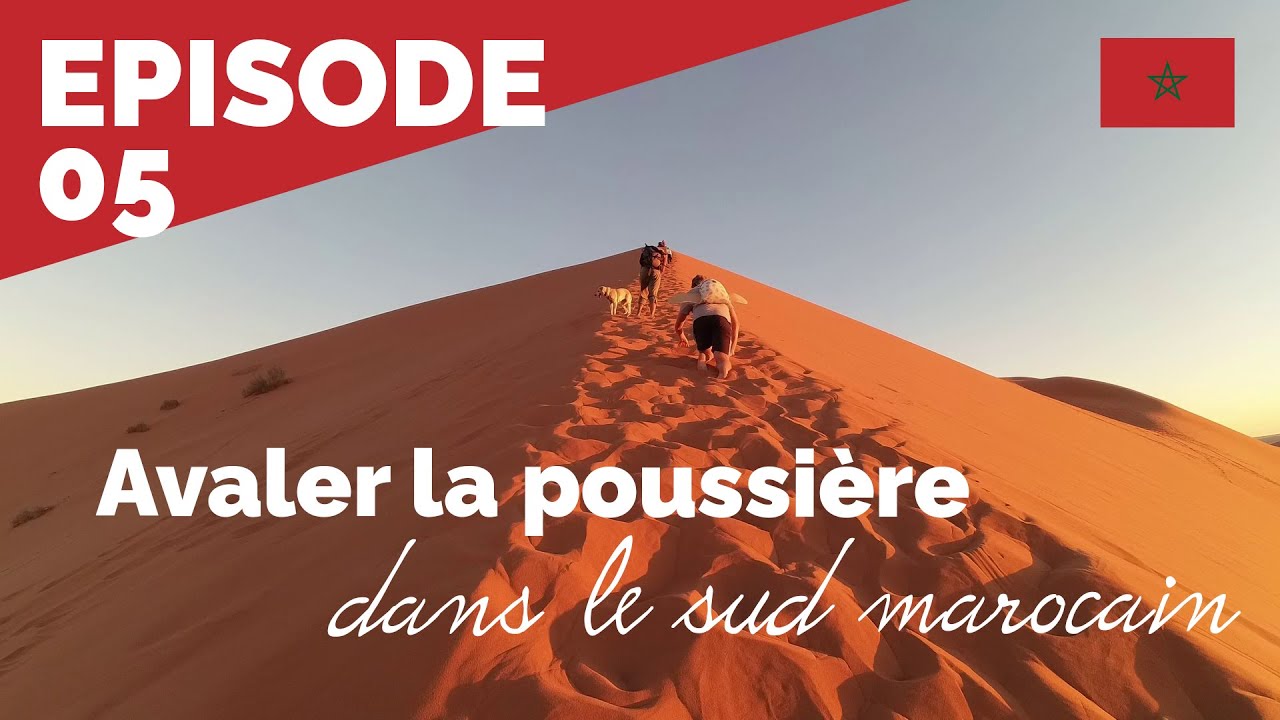 Je descends les DUNES de Merzouga et je traverse le Lac Iriki au Maroc