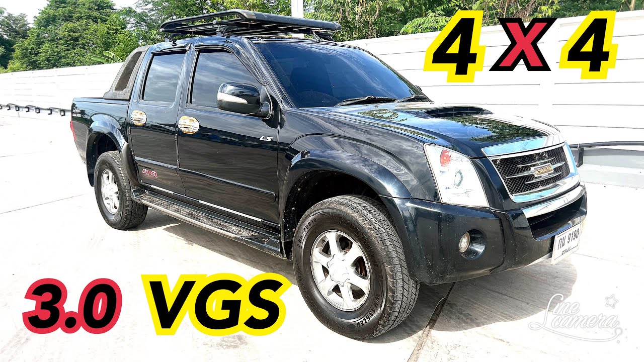 ดีแม็ก4x4 เครื่อง3.0 VGS  เกียร์ธรรมดาโฟร์​⁠@2car2khonkaen