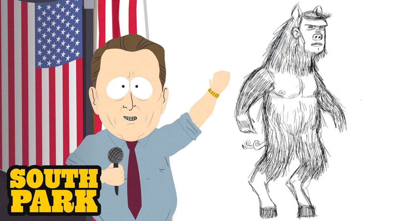 Al Gore is Super Cereal about ManBearPig - SOUTH PARK