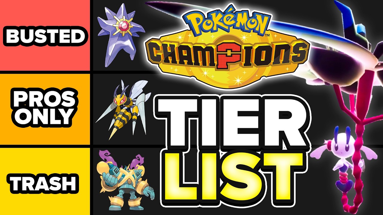 *NEW* Ranking EVERY Mega Evolution in Pok&eacute;mon Champions &mdash; Day 1 Tier List
