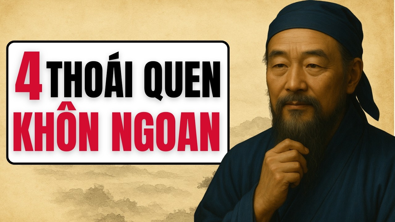 4 Thói Quen Giúp Tạo Nên Người Khôn Ngoan | Triết Lý Cổ Nhân