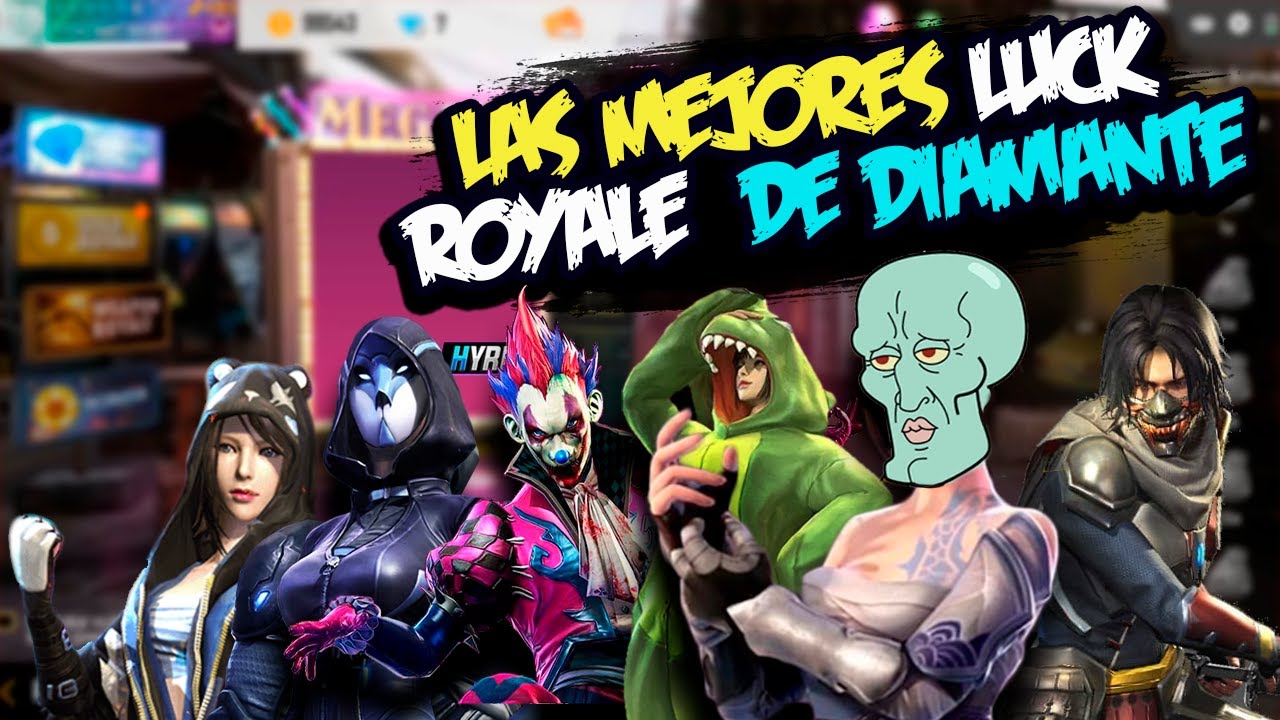 LAS MEJORES LUCK ROYALE DE DIAMANTE en FREE FIRE 💎
