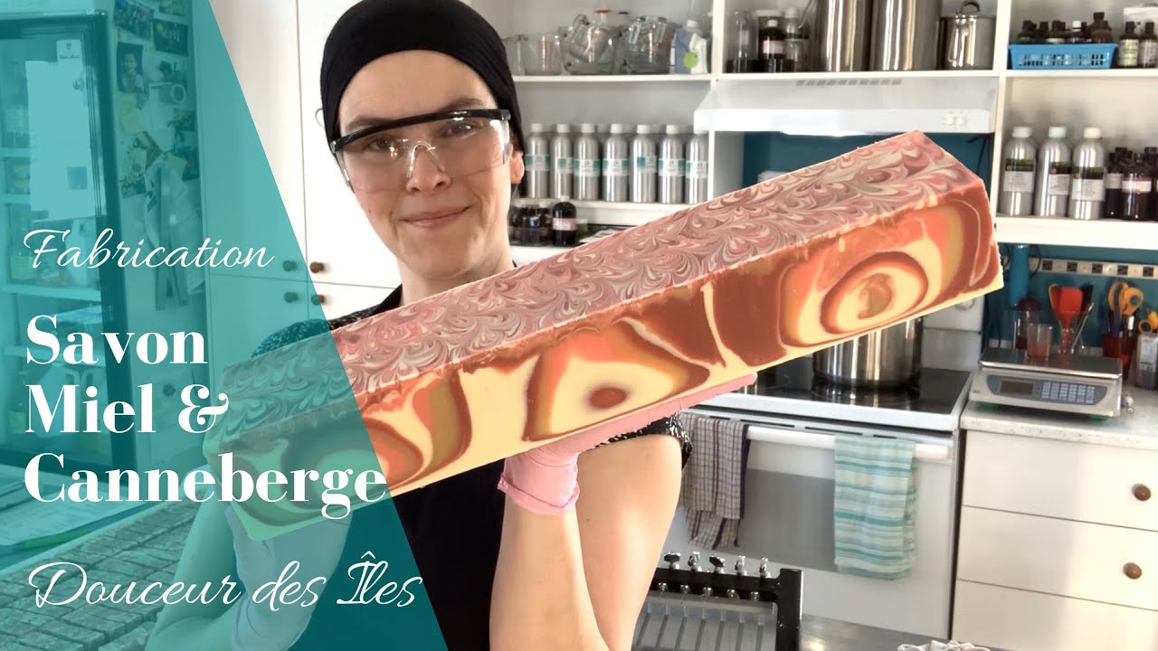 Savon Miel & Canneberge | Douceur des Îles