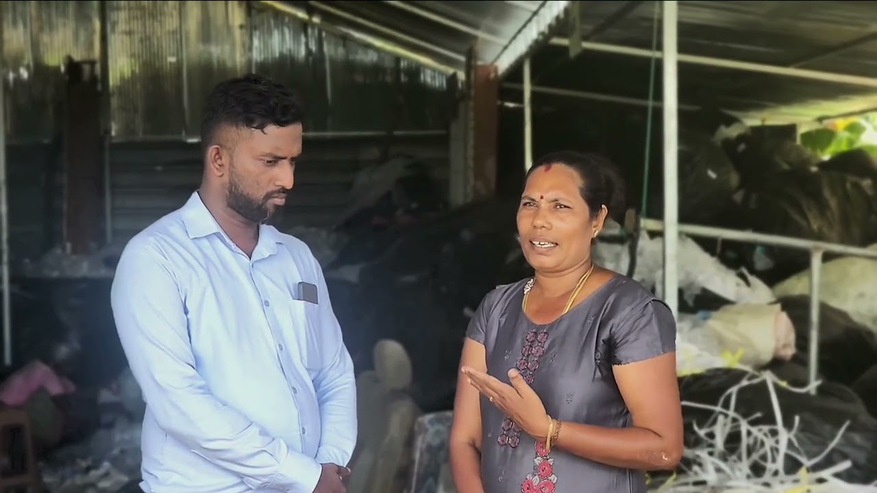 Polythene Recycle Factory Visit - Greenken PVT LTD | பொலித்தின்மறுசுழற்சி தொழிற்சாலை. | Batticaloa