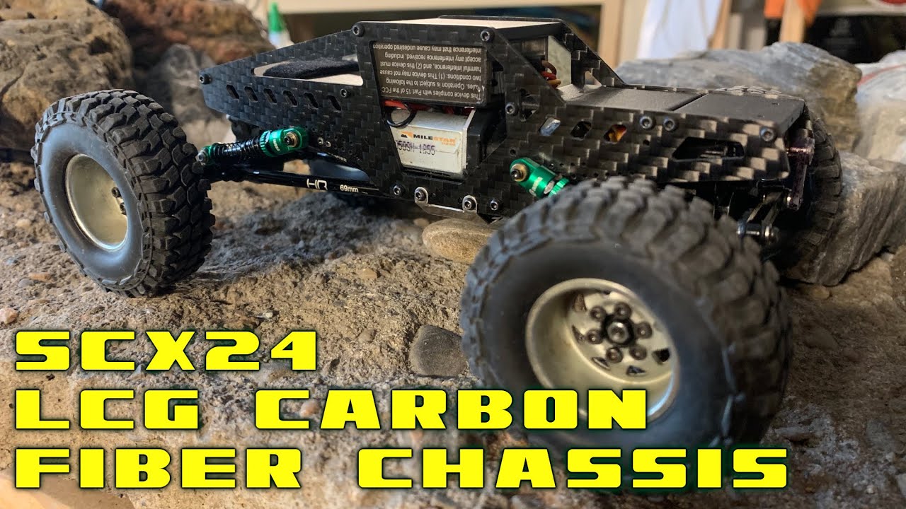 SCX24 Carbon Fiber LCG Chassis Build Video