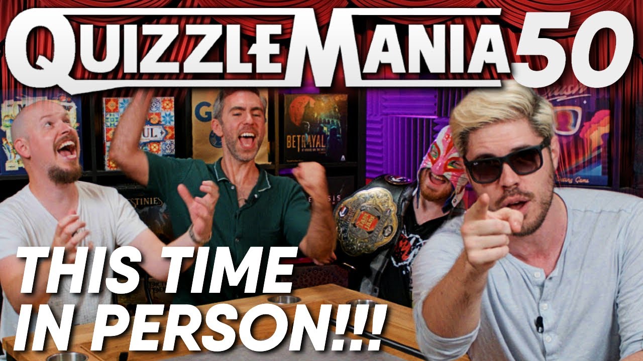 QuizzleMania 50 - IN PERSON!