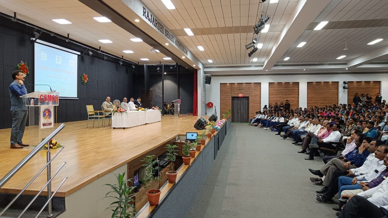 School Connect Program Speech  Hon. Dr. Abhay Wagh Director Technical Education