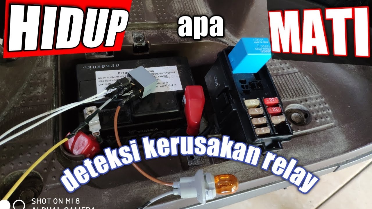 Kupas tuntas fungsi relay cek kerusakan relay honda matic esp
