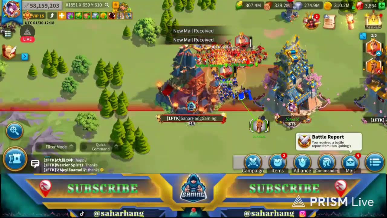 Rise of Kingdoms Live Gameplay! 