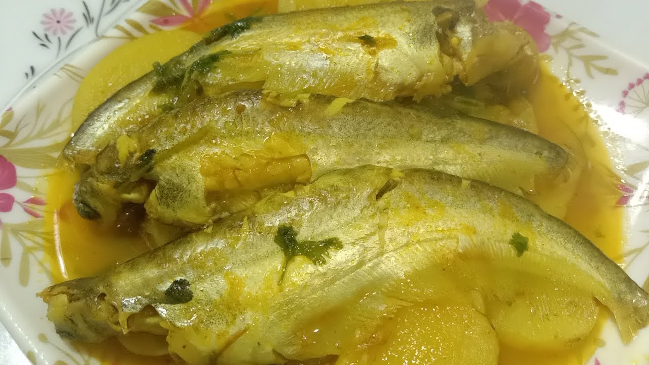 আলু কাঁচা টমেটো দিয়ে পাবদা মাছের রেসিপি 