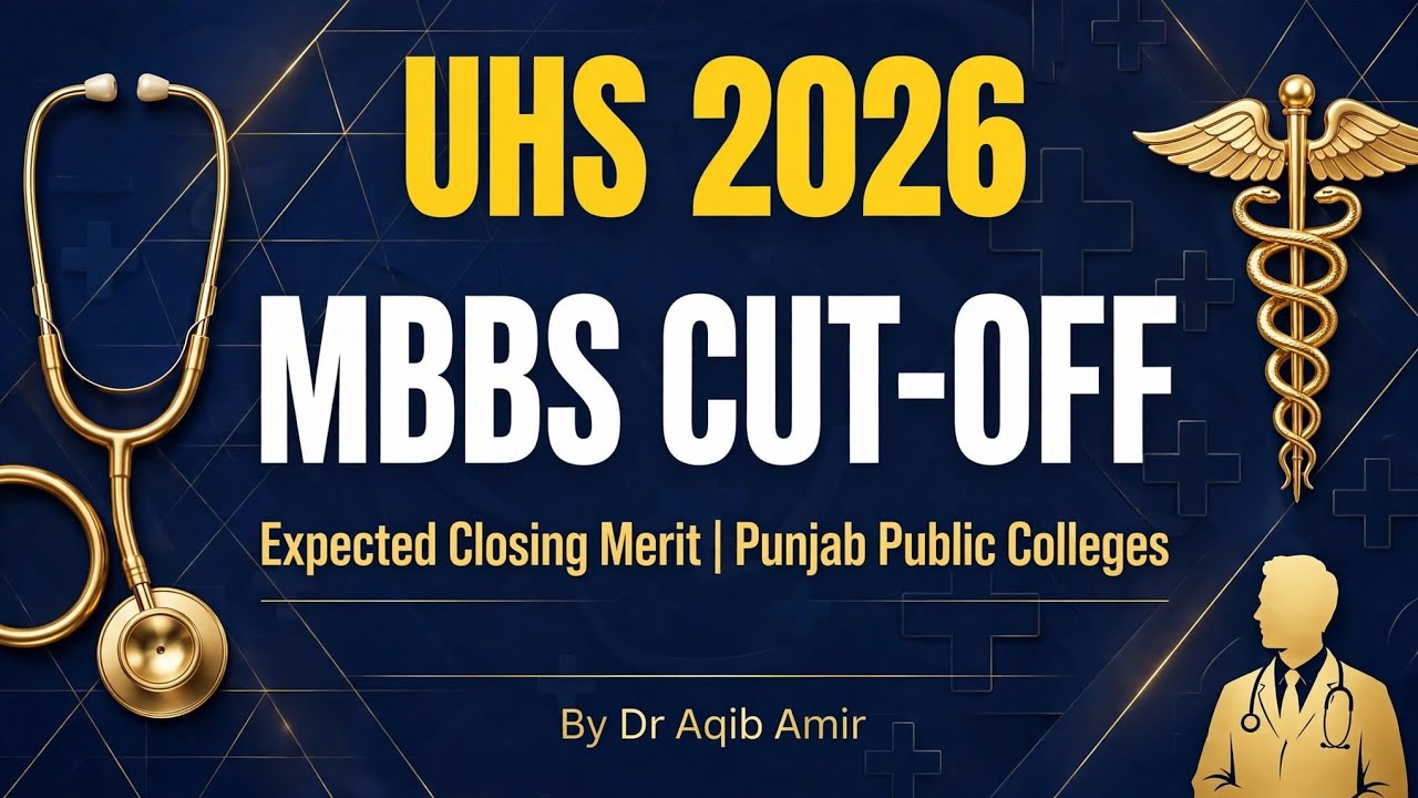 Cutt off Expected aggregate UHS Mbbs open Merit?? 2026-27