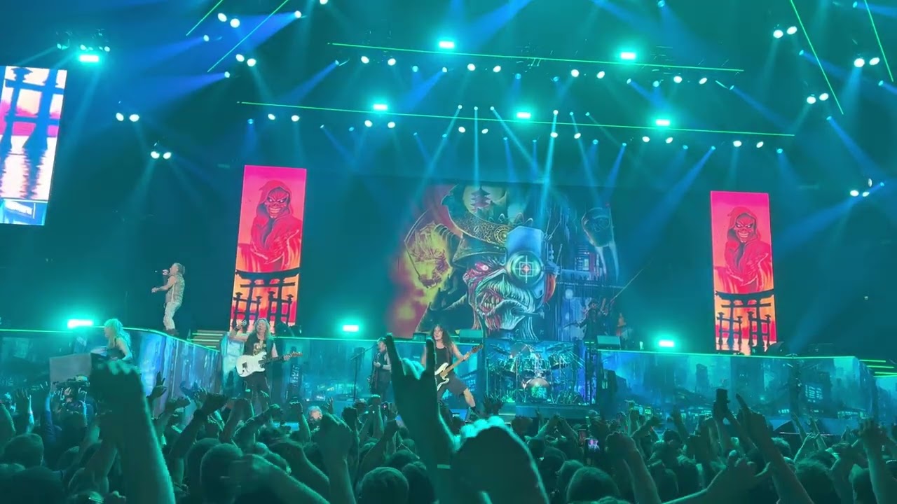 Iron Maiden - Wasted Years (Nokia Arena • Tampere • Finland • 4.6.2023)