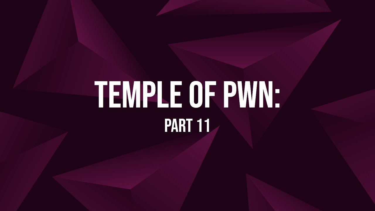 Temple Of Pwn 14 - FSOP