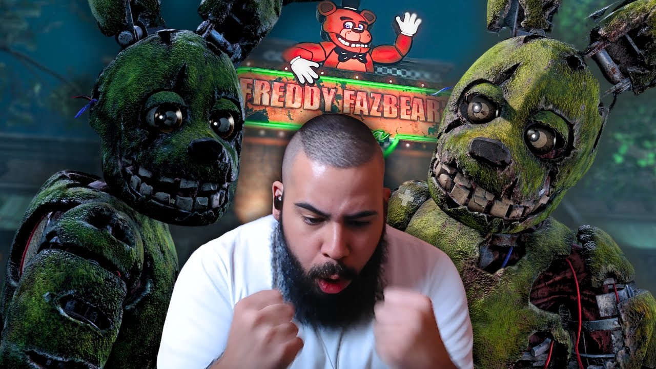 SPRINGTRAP NO DBD = MACHADO, GRITO, SUSTO E MAIS MACHADOS - DEAD BY DAYLIGHT