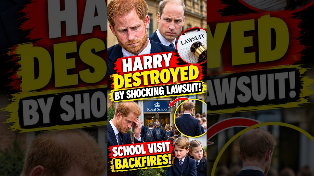 Harry HIT By SHOCKING Lawsuit &mdash; Visit BACKFIRES#PrinceHarry #RoyalFamily #RoyalNews