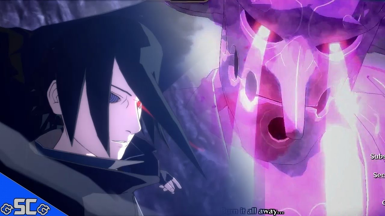 NEW Adult (Part 3) SASUKE Complete Moveset Showcase Gameplay! | NARUTO STORM 4: Road To Boruto【HD】