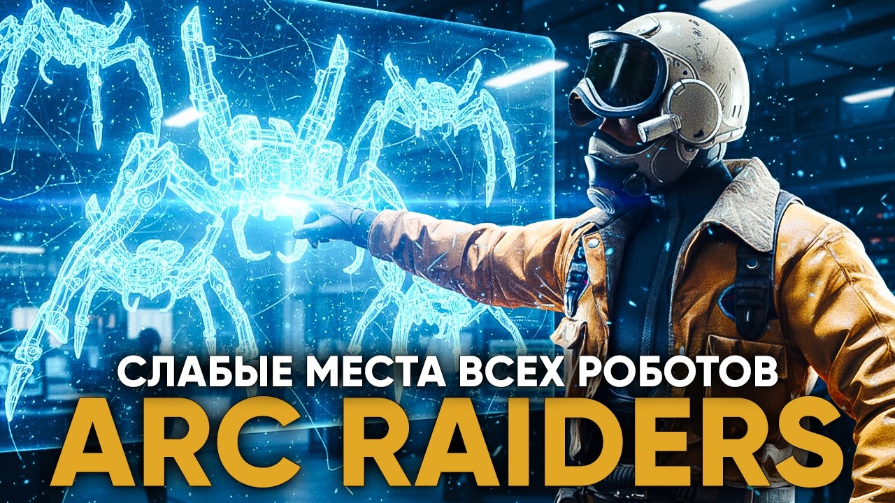 СЛАБЫЕ МЕСТА ВСЕХ РОБОТОВ | ARC Raiders