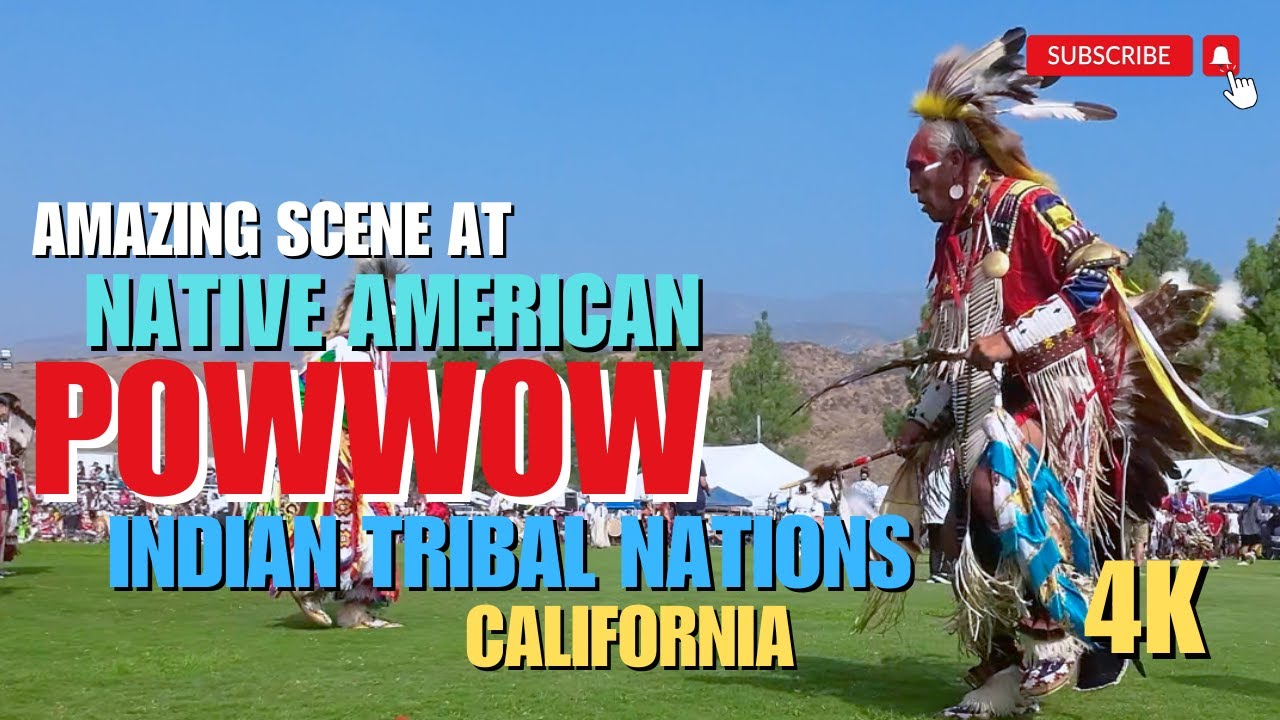 POWWOW In California - A Native American Celebration.