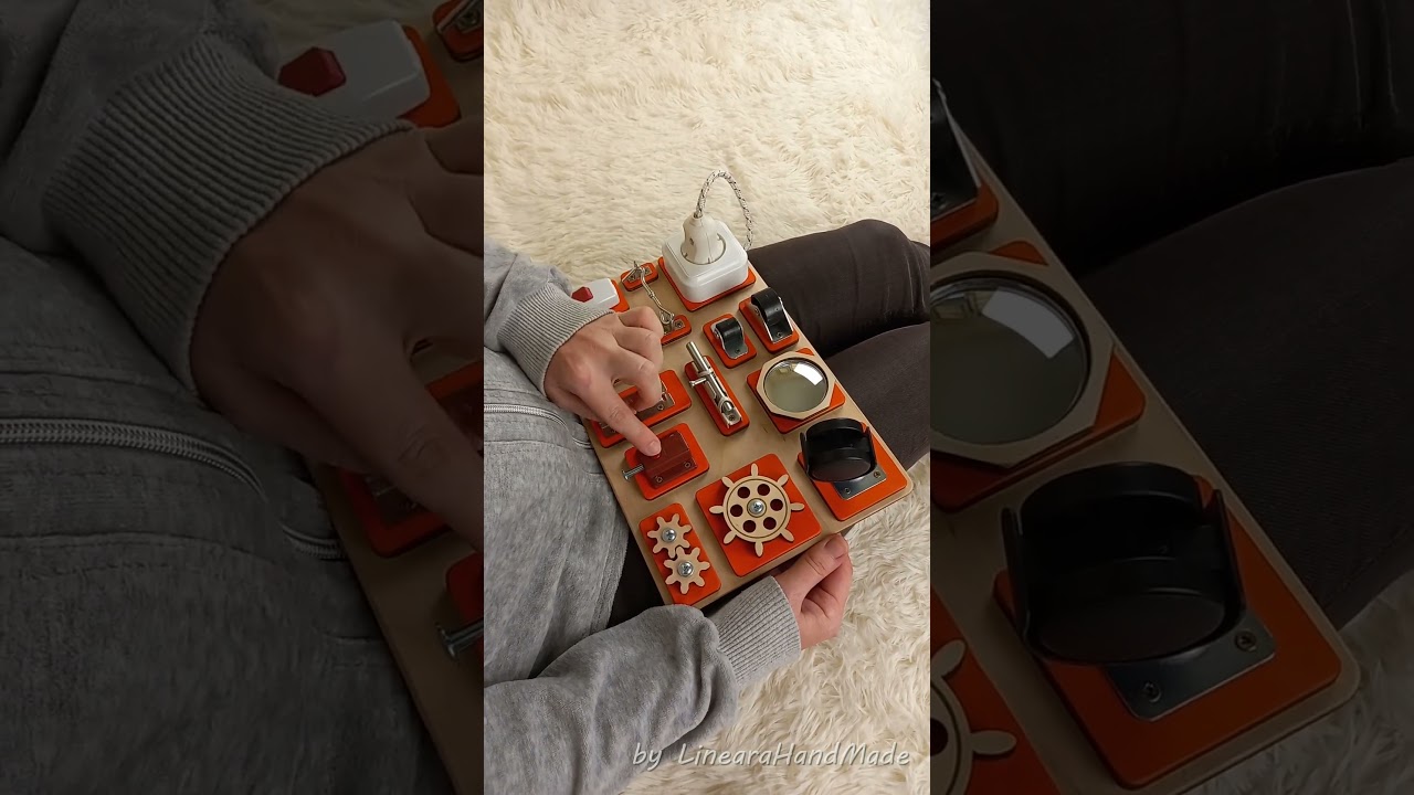 Dementia Activity Board for Elderly | Fidget Toy for Adults & Alzheimer&rsquo;s Care | LinearaHandMade