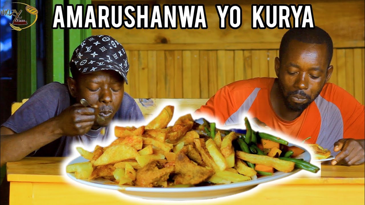 🚨🚨amarushanwa yo kurya abagabo baricanye kubera amafaranga n'biryo 😅😅😅