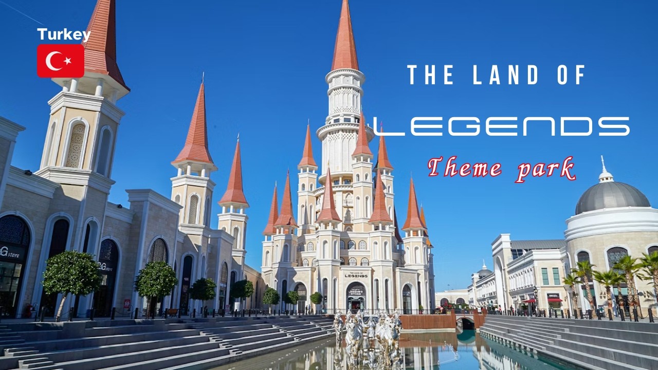 Is this Turkey's DISNEYLAND | Land of Legends Antalya 2026 Vlog