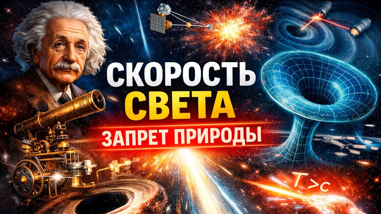 Почему скорость света — “предел”, который всегда был рядом (и мы это поздно поняли)
