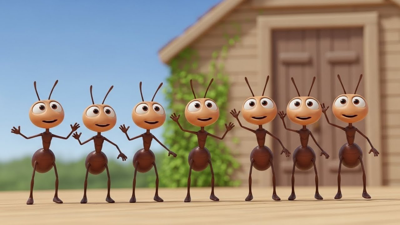The Ants Go Marching 🐜🎵 | Fun Counting Song for Kids | Sing & Learn Nursery Rhyme