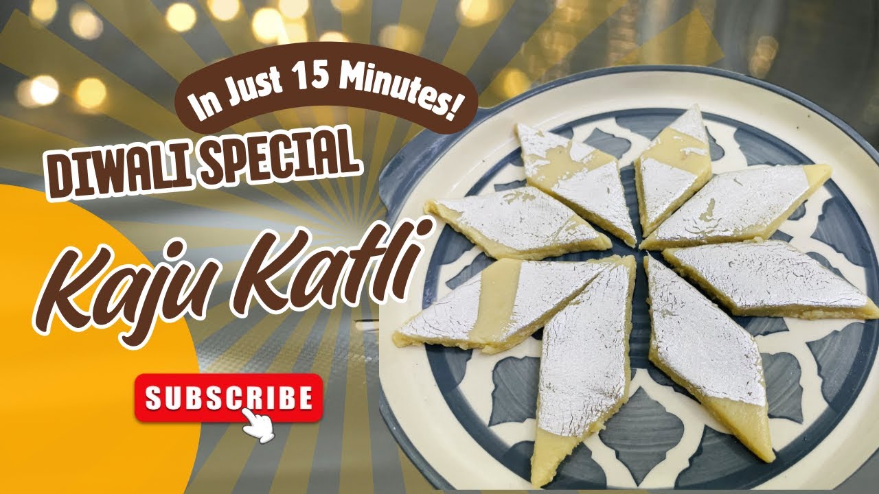 Bina Kaaju Peese & Bina Chashni Wali Kaju Katli | Easy Diwali Mithai Recipe | Perfect Halwai Style