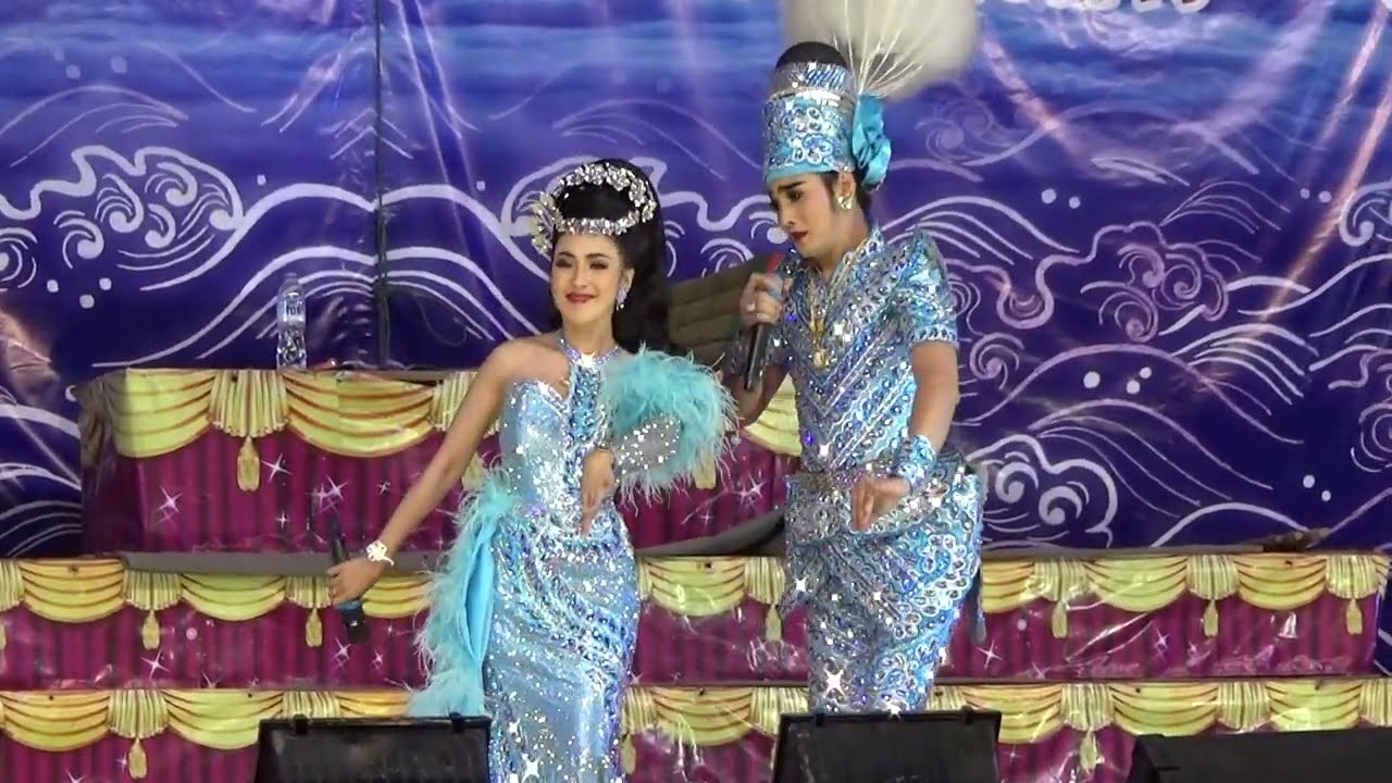 🌸เกี้ยวสวยงาม ต้น ศุภโชติ 💘กวางขาว 😍🥰ทีมงานเพลงภัสสร วัดหน้าพระธาตุ สิงห์บุรี 15 ม.ค 2565