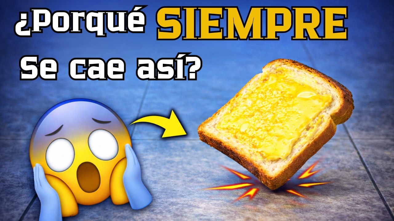 ✅ Por qué el pan SIEMPRE cae del lado de la mantequilla👇🔥