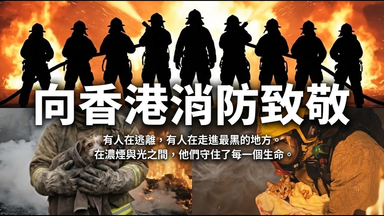 《逆行者．在光與煙之間》《Into the Dark》宏福苑五級大火：向香港消防致敬