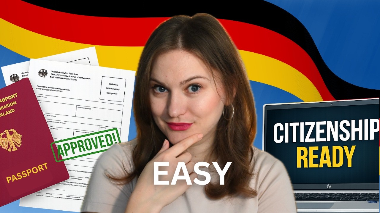 German Citizenship Application in ONE take - ALL you need to get ready for that