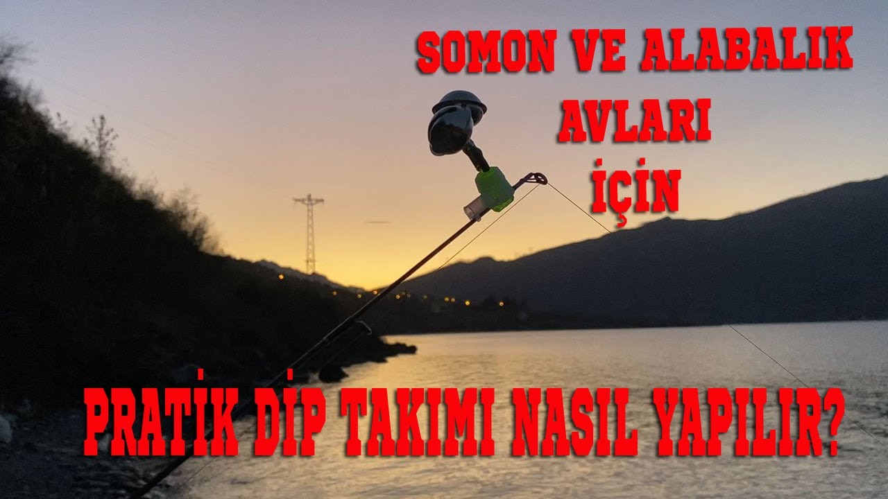 Alabalık (Somon) Tüyoları-3 / Dip Takımı Nasıl Yapılır? (Yüzen Yemler için)