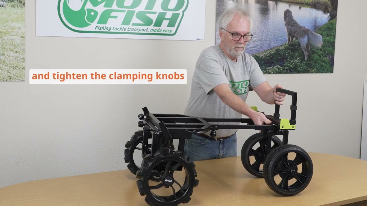 Matrix Fishing Trolley Power Conversion by MotoFish.