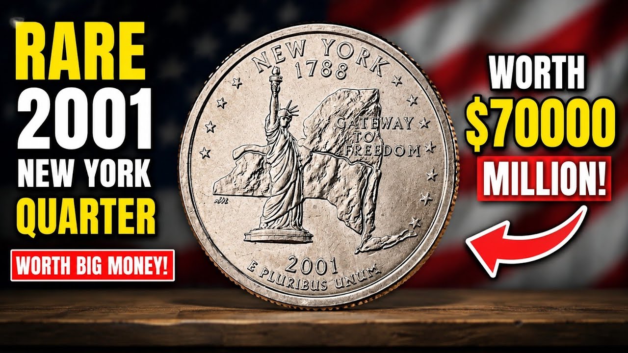  New York State Quarter Value | 1788 New York USA Quarter Dollar Worth Big Money?