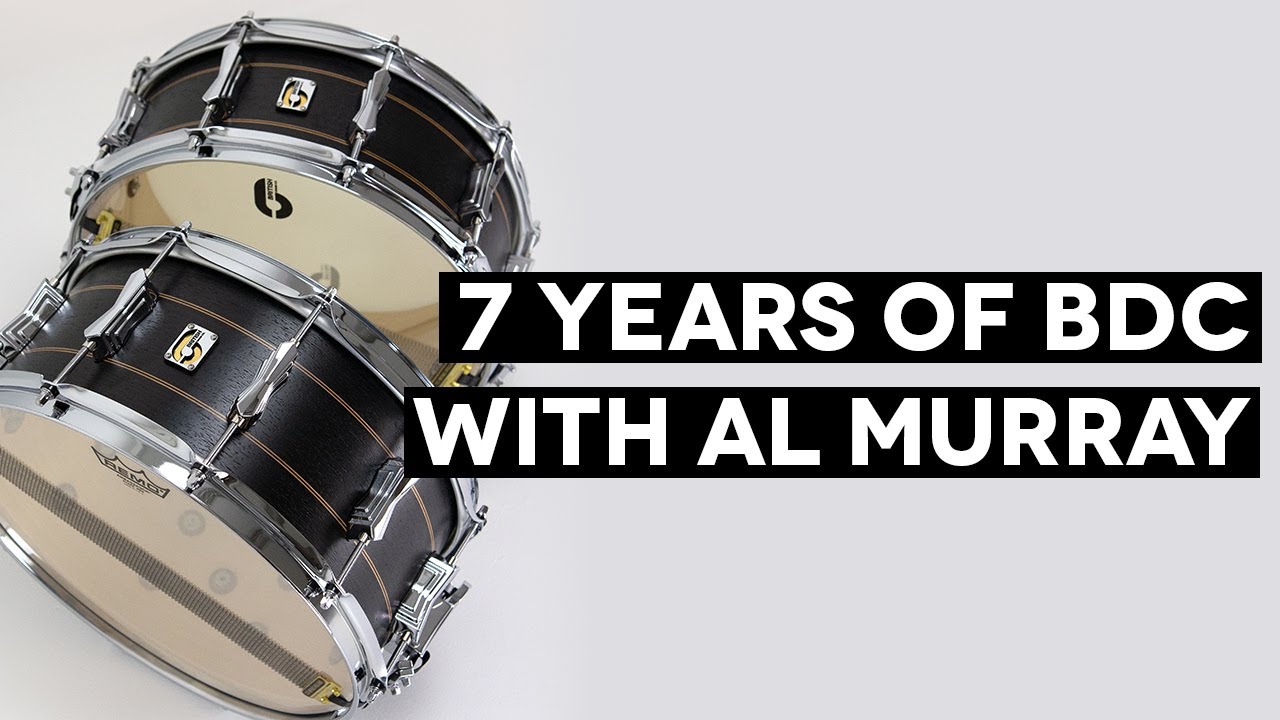 7 Years of British Drum Co With Al Murray at The UK Drum Show 2022