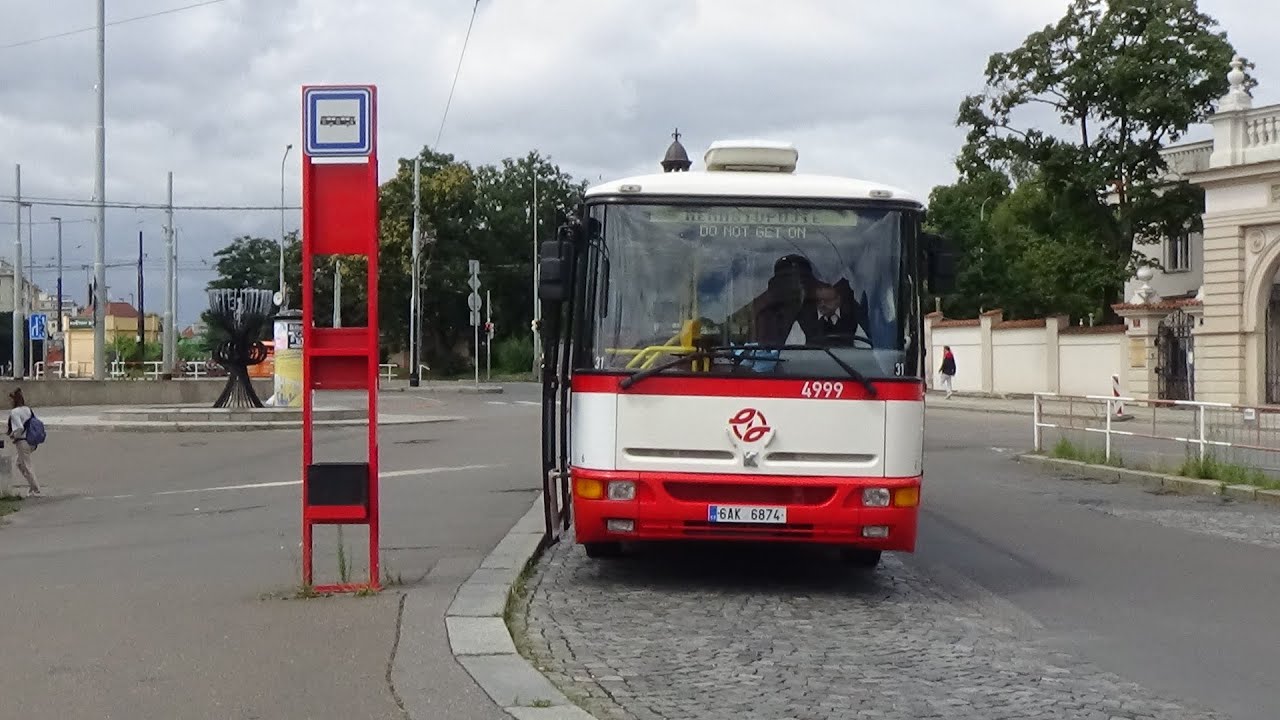 Karosa B951E ev.č 4999 na lince 213 - 10.7.2022