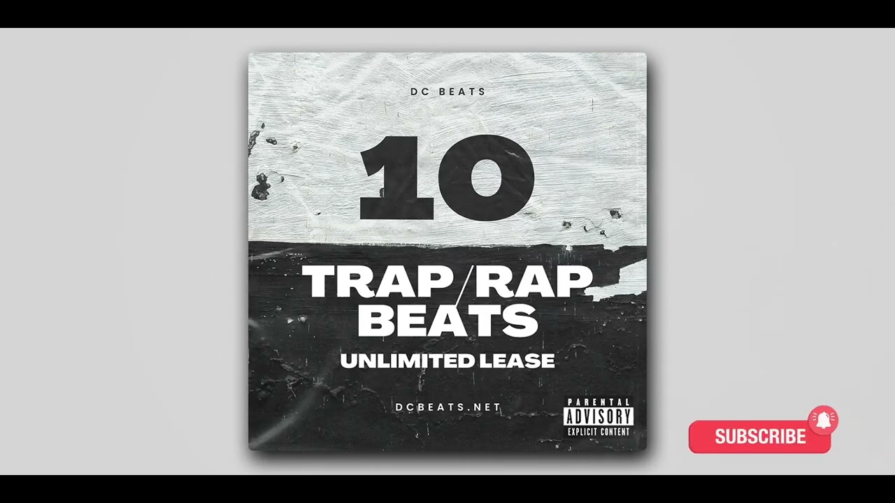 💥 10 Trap/Rap Beats Collection – Unlimited Lease ($99 instead of $1299)