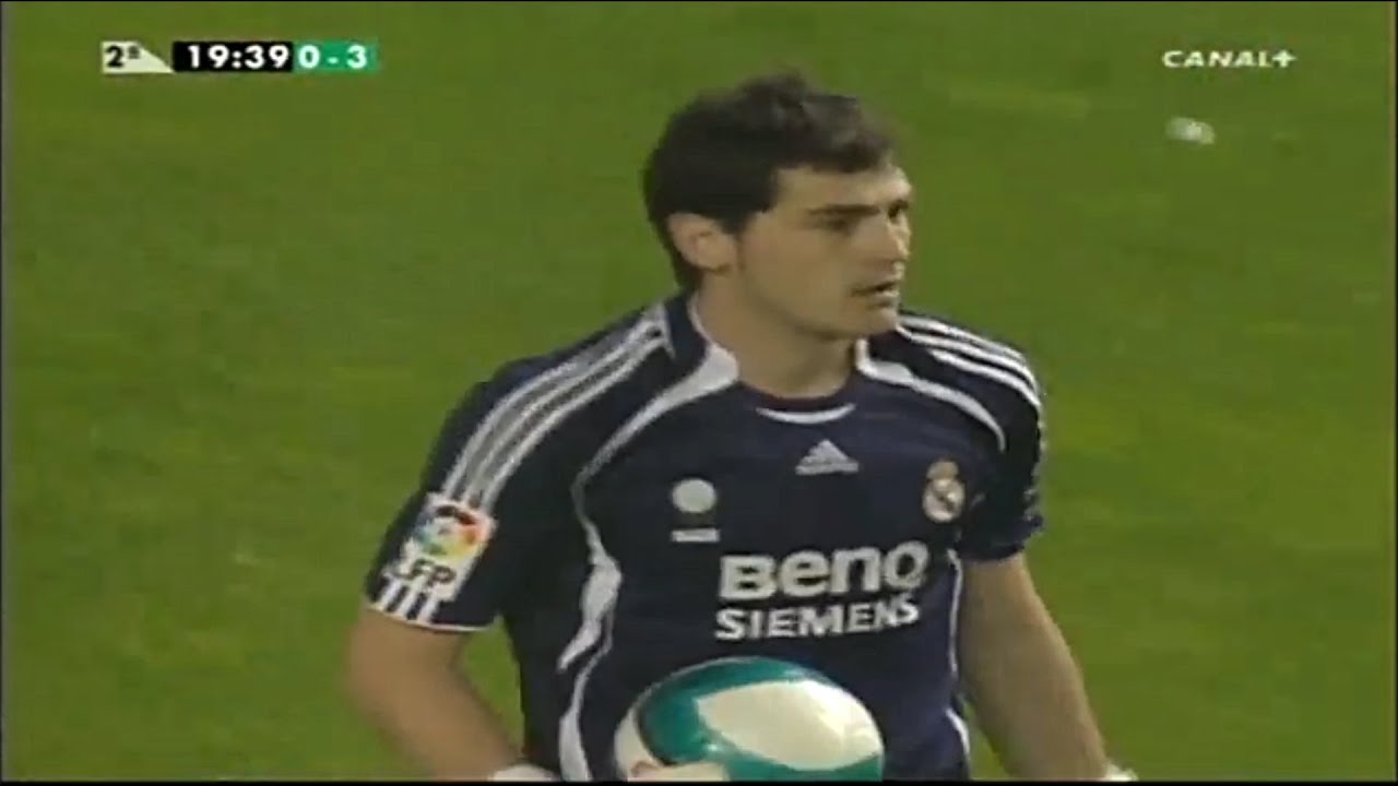 Iker Casillas Vs Athletic Bilbao (Away) 2006/07