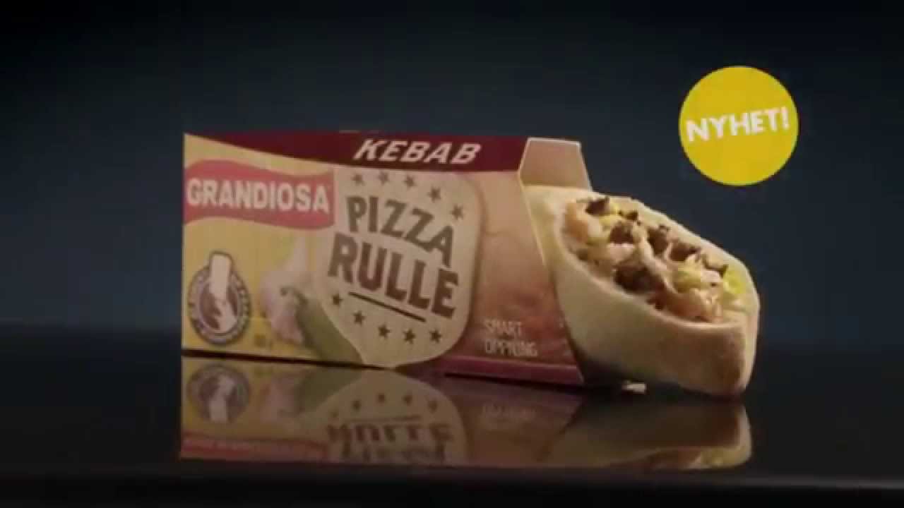 Nya Grandiosa pizzarulle Kebab reklam (Med Amir Kheirmand)