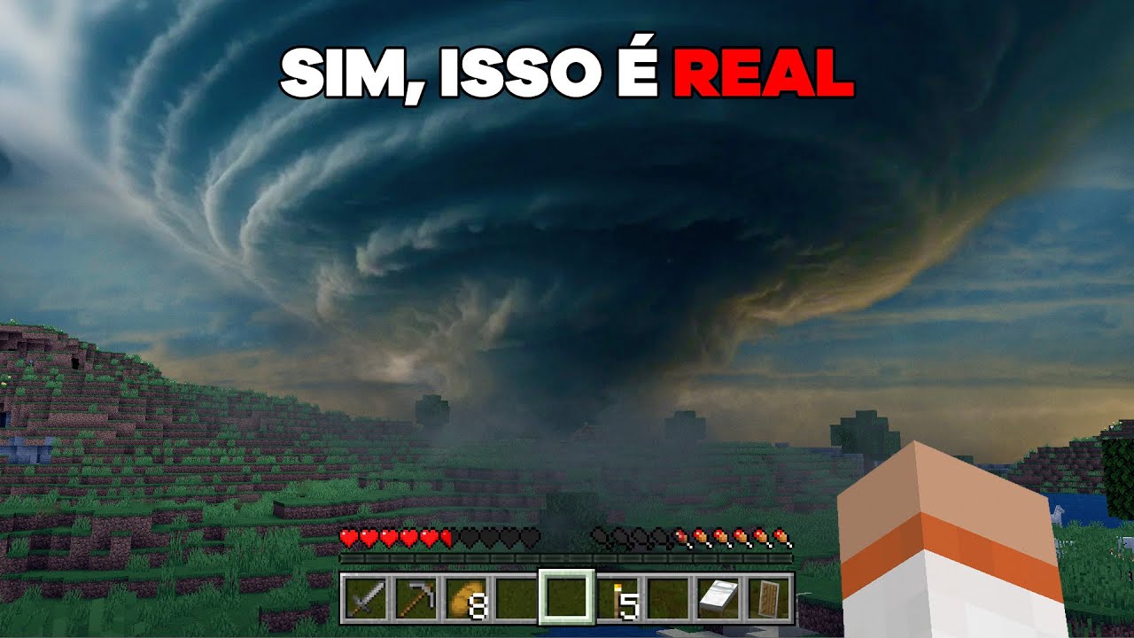 ВЫЖИВАНИЕ В 100% РЕАЛИСТИЧНОМ ТОРНАДО В HARDCORE В MINECRAFT!!