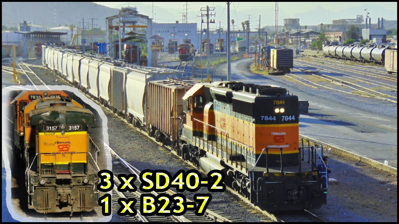 Ferrocarril Coahuila Durango en Ferromex Torreón.