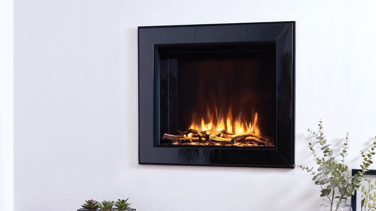 Charlton & Jenrick i560e Slimline Electric Fire: Compact Design, Endless Ambience