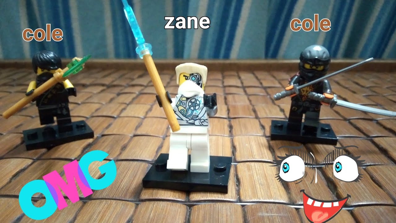 Cùng mình đập hộp và review chi tiết 3 em minifigures cole, và cole,và zane nào!