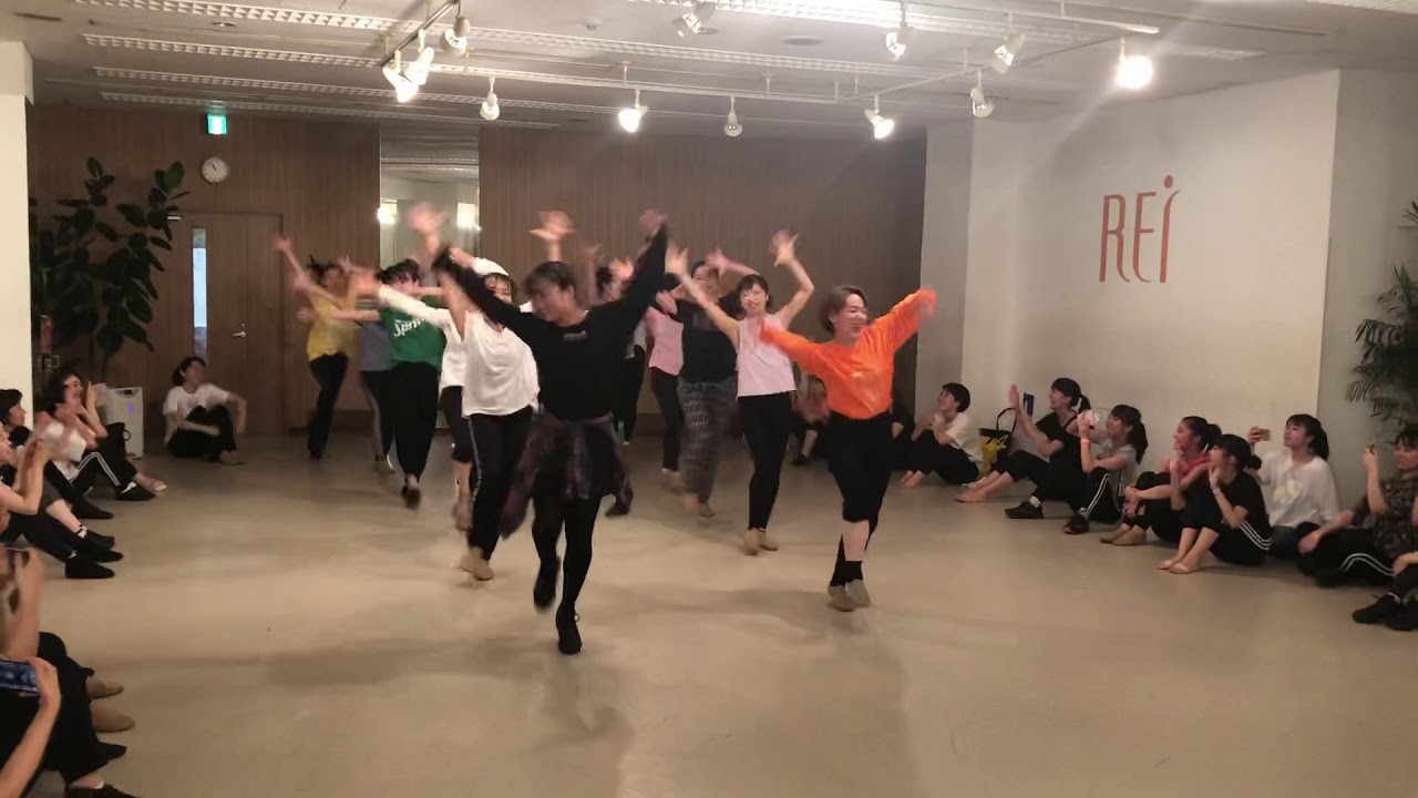 SHOJIN レッスン テーマパークダンス 2019年 6月 コンビネーション ハピネスイズヒア REI DANCE COLLECTION 火曜21時20分～