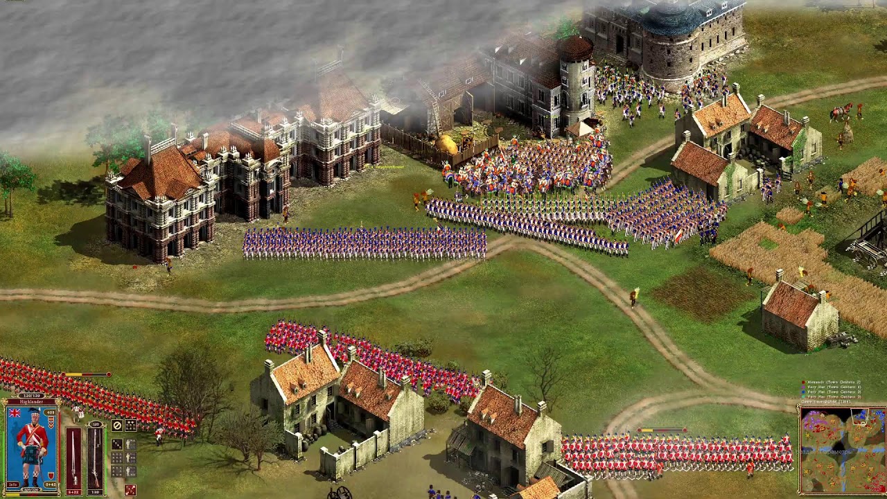 Cossaks 2 napoleonic war Britania vs 3 hard France