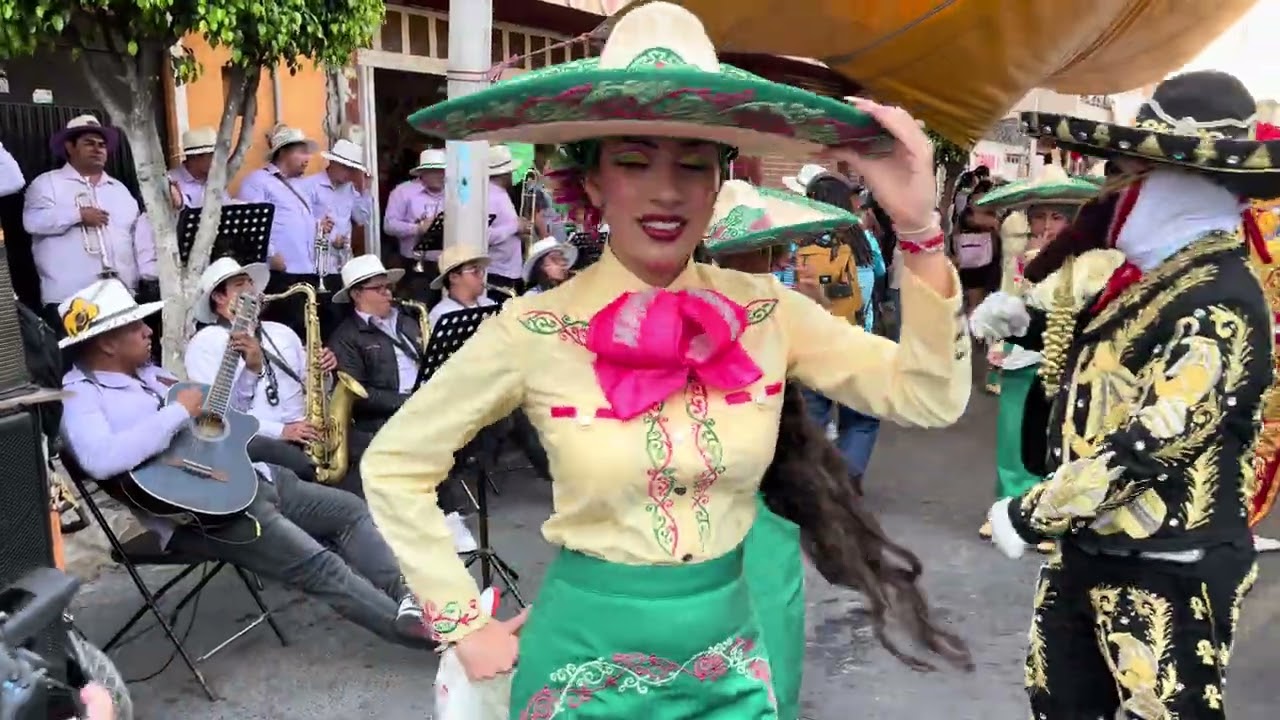 Charros de la primera sección A ac carnaval 2026 los Reyes la paz orquesta dinastía olguin 