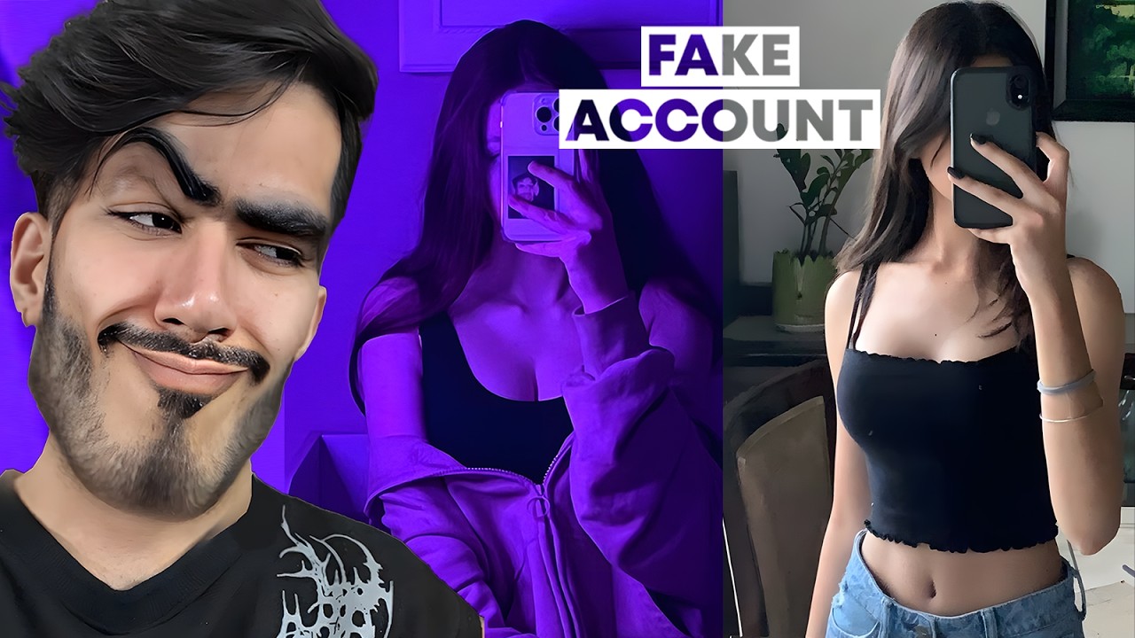 I Made 2 CATFISH Instagram Accounts 🤣