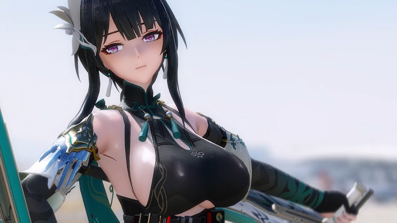 【エーテルゲイザー MMD】 巡天・英招 ジャンキーナイトタウンオーケストラ【Aether Gazer 】