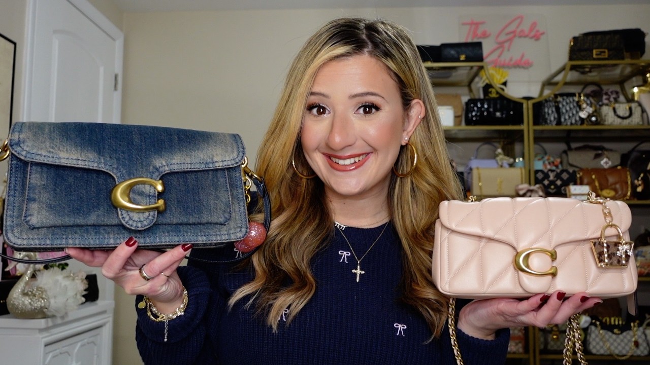 My Coach Tabby Handbag Collection! (Best bag from Coach) 😍